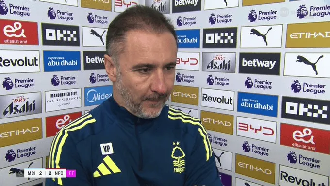 开云在线开户平台-V-佩雷拉：不在乎对手是曼城还是谁，森林只要去拼都有机会