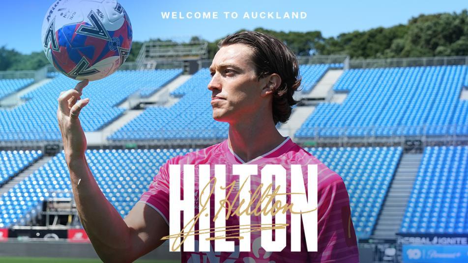 开云在哪里开户-官方：奥克兰FC签下马可尼神驹门将吉米-希尔顿，双方签约至赛季末